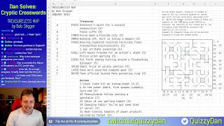 Variety Cryptic Crossword: Treasureless Map Variety Cryptic Crossword Themeless