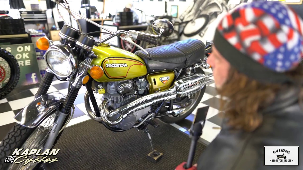 motorcycles for sale 1972 Honda CL350K4 Scrambler - Candy Gold