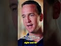 Peyton Manning on the Highs and Lows of Football