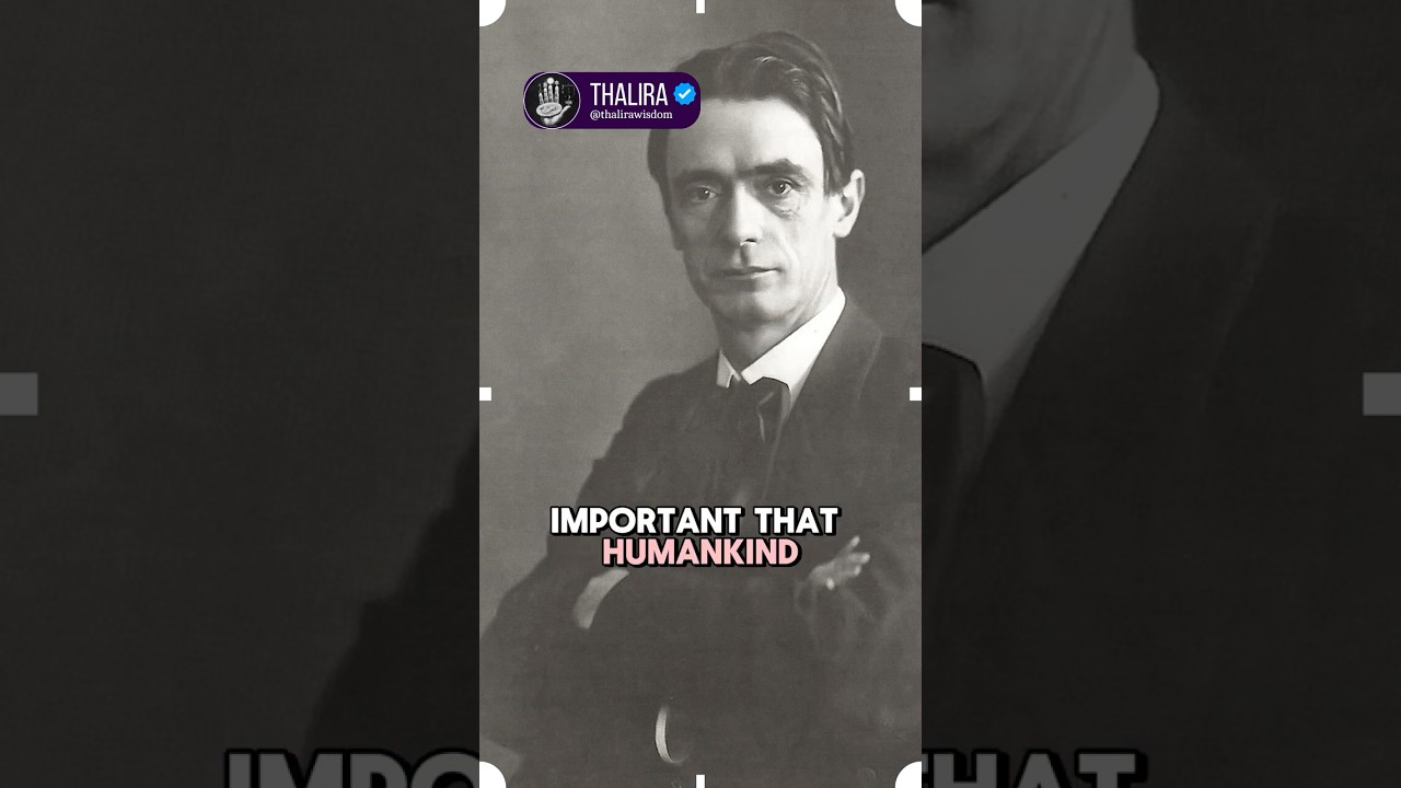When The Spirit Is Abandoned, The World Goes Insane 🌍 | Rudolf Steiner