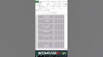 Excel Remove Blank Rows