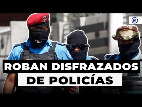 #LoÚltimo 🛑 Más DISFRAZADOS de policías ROBAN en Nicaragua | 12 de octubre 2023