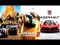 Asphalt 9 Legends vs Asphalt 8 Airborne vs Asphalt Xtreme FREE ANDROID/IOS/PC RACING GAMES!