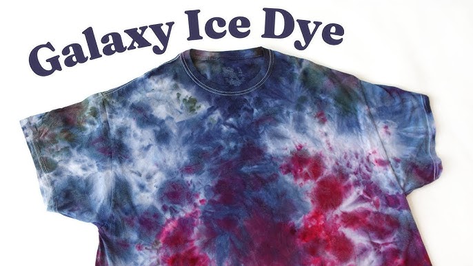 Making Dharma Trading Ice Tie Dye Swatches- Best Colors for Ice