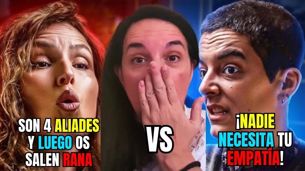 DEBATE FEMINISTA: Ramsey Ferrero vs Marta Busquets - Psicóloga ANALIZA Manipulación en el DISCURSO