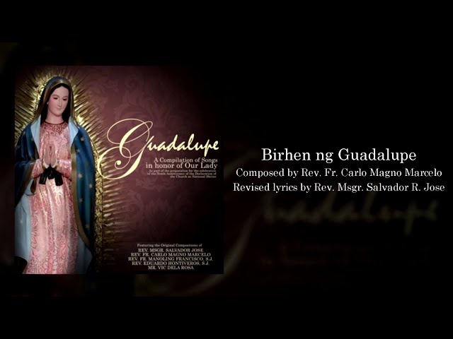 GUADALUPE: Birhen ng Guadalupe | Rev. Fr. Carlo Magno Marcelo | NSOLG class=