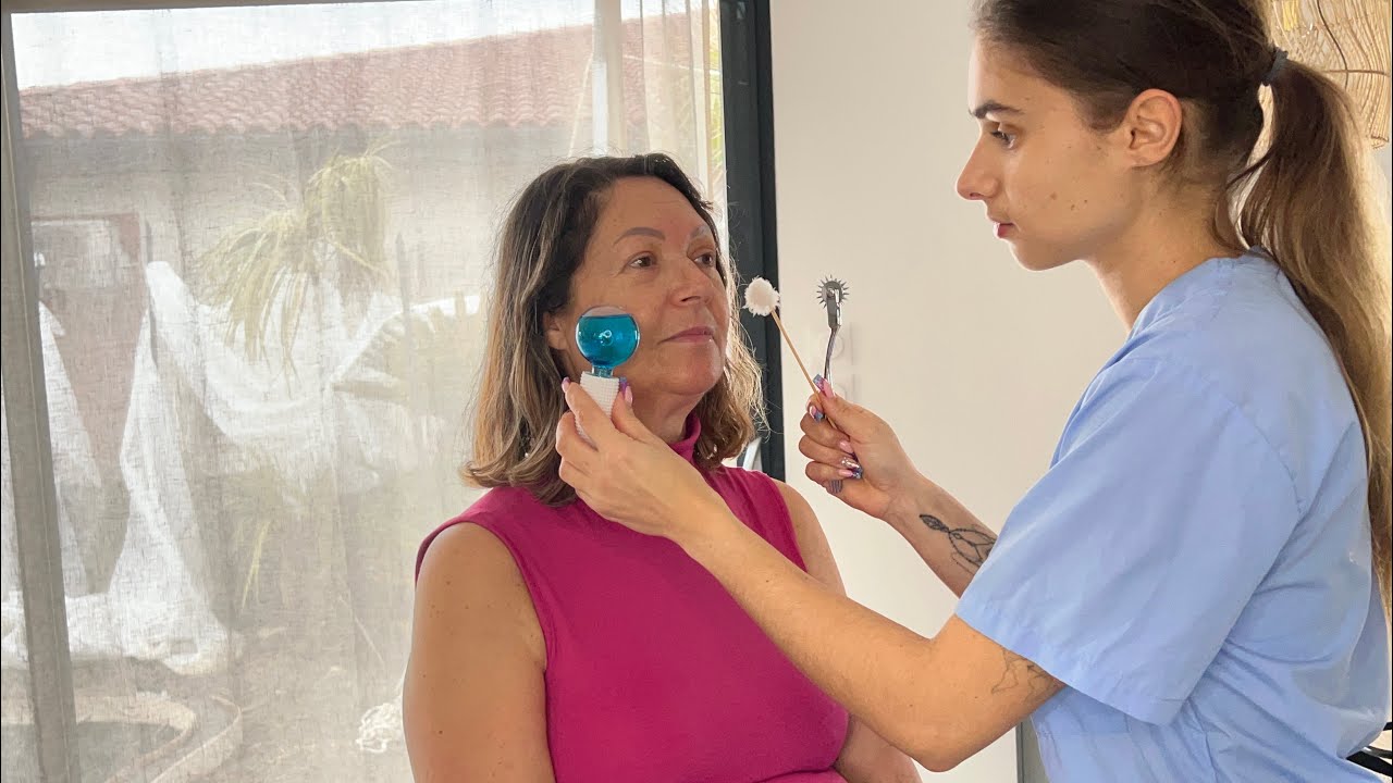 [ASMR RP] REAL PERSON | CRANIAL NERVE EXAM & SENSATION TEST