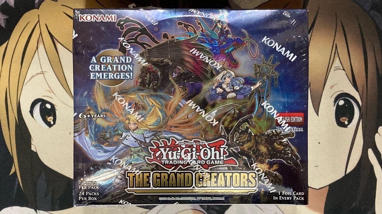 Opening My Yugioh The Grand Creators Booster Box TCG
