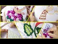 BORDADO FANTASÍA PUNTADAS FÁCILES Y RÁPIDAS Hand embroidery #28 | EASY EMBROIDERY @BORDADOS FACILES