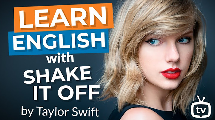 Learn English with Taylor Swift - Shake It Off