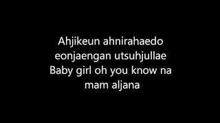 B2ST BECAUSE OF YOU LYRICS