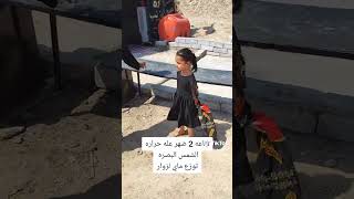 أصغر طفلة في خدمت زوار الحسين