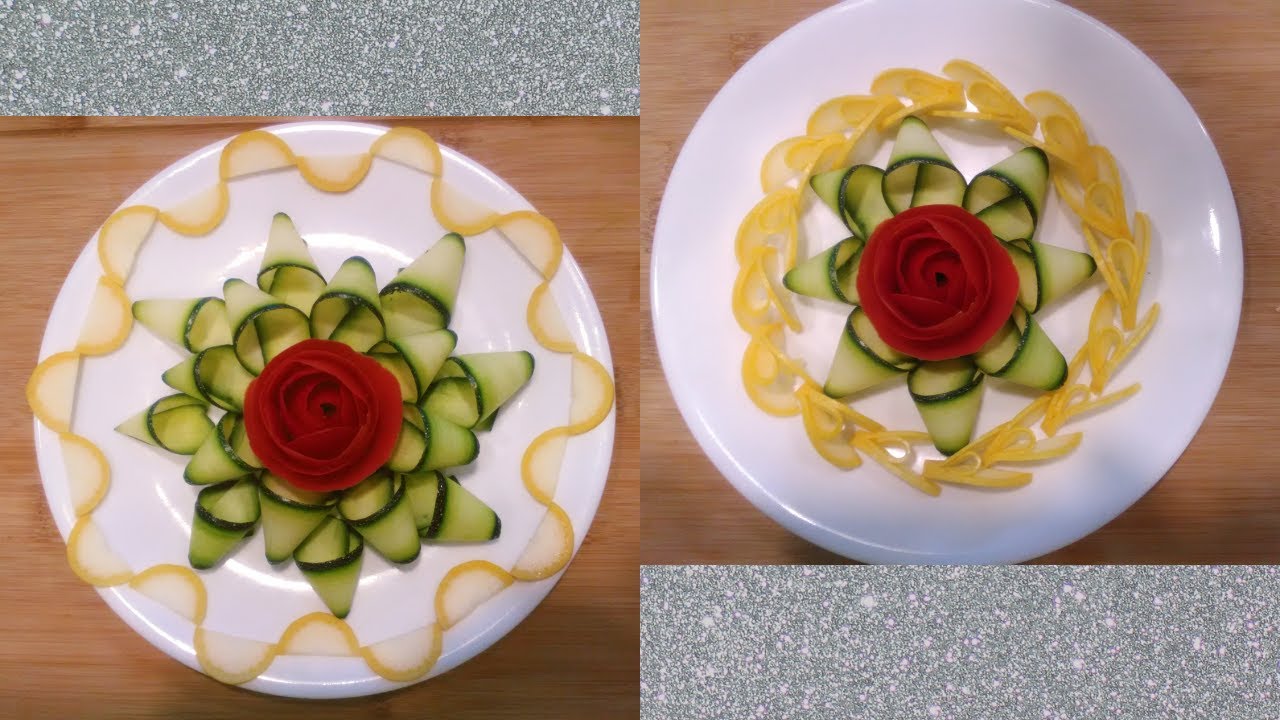 Zucchini and Tomato Flowers for Garnish