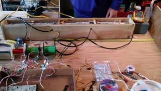 Multi Stage Coil Gun Final Shot.