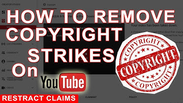 How To Remove a Copyright Strike on YouTube ||  Retract Claims ||