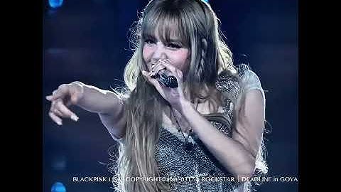 LISA BLACKPINK "ROCKSTAR" DEADLINE TOUR (Goyang) 4K TWIXTOR CLIPS FOR EDITS 250705