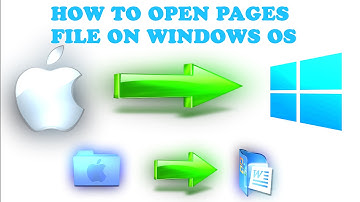 How To Open Mac .Pages File On Windows 10 | Simple & Easy {(Tutorial)}