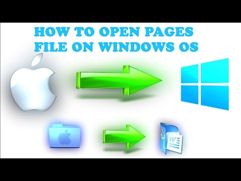 How To Open Mac .Pages File On Windows 10 | Simple & Easy {(Tutorial)}