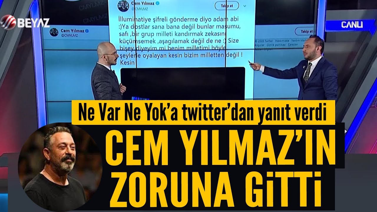 Cem Yilmaz A Adim Adim Illuminati Dersi Verdi Cem Yilmaz Dan Yanit Gecikmedi Youtube