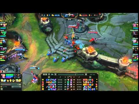 Cassiopia backwards ult flash is fun