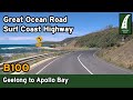 Australias most scenic road driving the great ocean road  geelong to apollo bay 4k