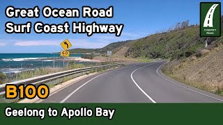 Australia's most scenic road! Driving the Great Ocean Road - Geelong to Apollo Bay [4K]