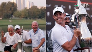 Rory McIlroy MIC'D up after FOURTH Dubai Desert Classic WIN