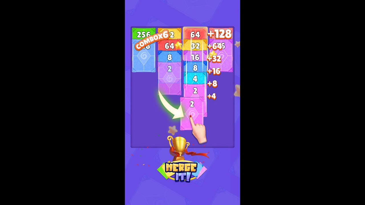 Merge it! - An Addictive Card Merge Puzzle Game -S6