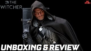 The Witcher 1\/6 Scale Figure BuzzToys White Wolf Unboxing \& Review