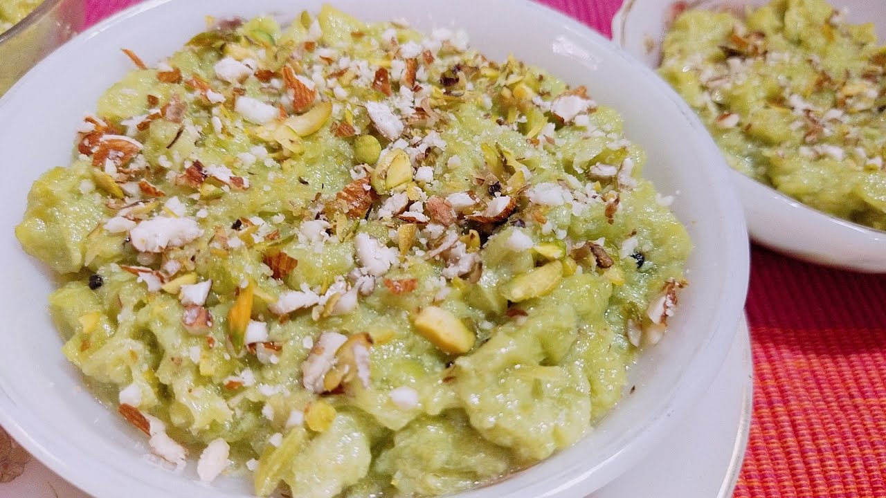 From Garden to Dessert Plate Lauki (Bottle Gourd) Halwa Dudhi Halwa