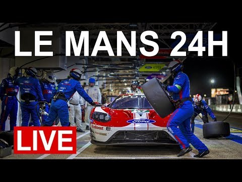 2019 Le Mans 24H LIVE - Ford GT Onboard Cams + Radio Le Mans Commentary