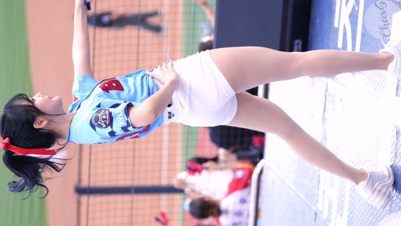8분간 만나는 홍니테일 최홍라 치어리더 직캠 Choi Hong-Ra cheerleader 롯데자이언츠 240811 |8K