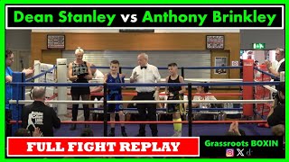 Dean Stanley vs Anthony Brinkley - FULL FIGHT - Guildford City Boxing Club Show (12/05/24)