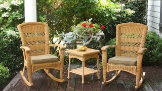 This relaxing Portside Plantation Rocking Chair will become the favorite seat of everyone who visits your patio and outdoor space. 