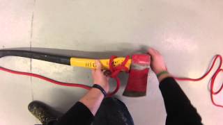 PRI; Clove Hitch, hoisting Ax
