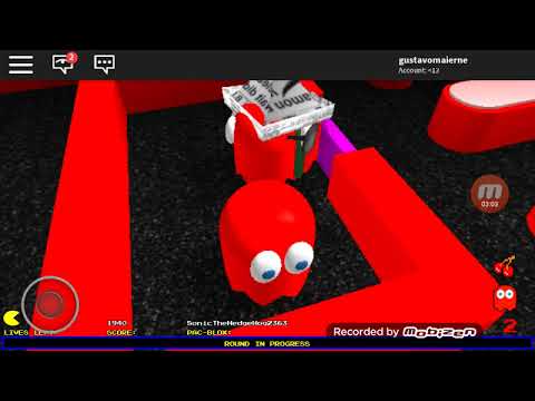Jogando PAC man no Roblox - YouTube