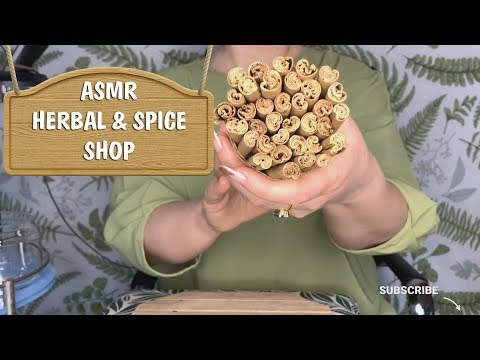 ASMR🌿 HERBAL & SPICE SHOP ROLEPLAY 🌿/АСМР магазин трав и специй Ролевая игра
