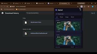 ClipVault — Free Clipboard History Manager for Chrome | Save, Search & Re-Paste Copied Text & Images screenshot 1