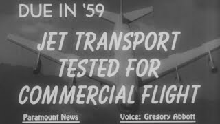 Boeing 367-80 Dash 80 Testing for Commercial Flight