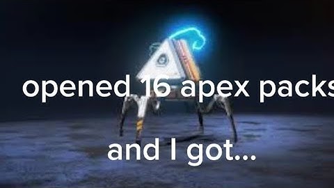 -apex legends opened 16 apex packs and got a heirloom after 2 years