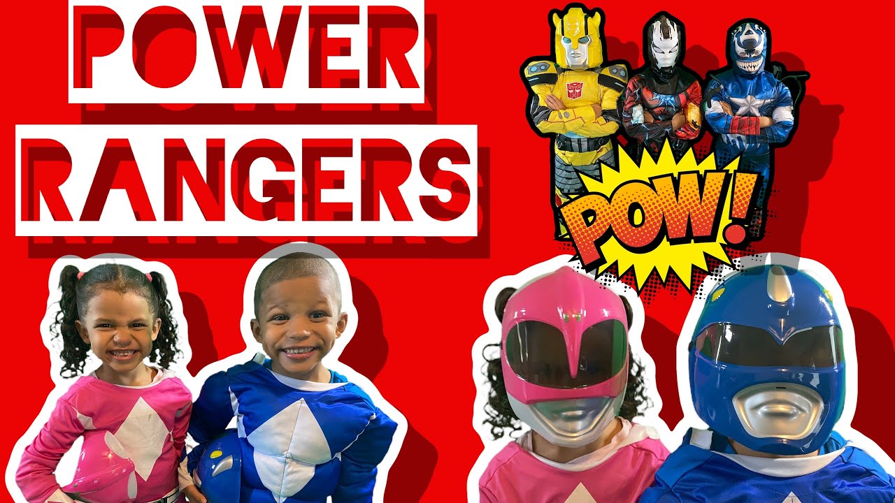 Power Rangers with Joshua and Celisa - YouTube