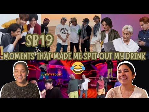 SB19 Moments That Made Me Spit Out My Drink (funny moments compilation) | REACTION