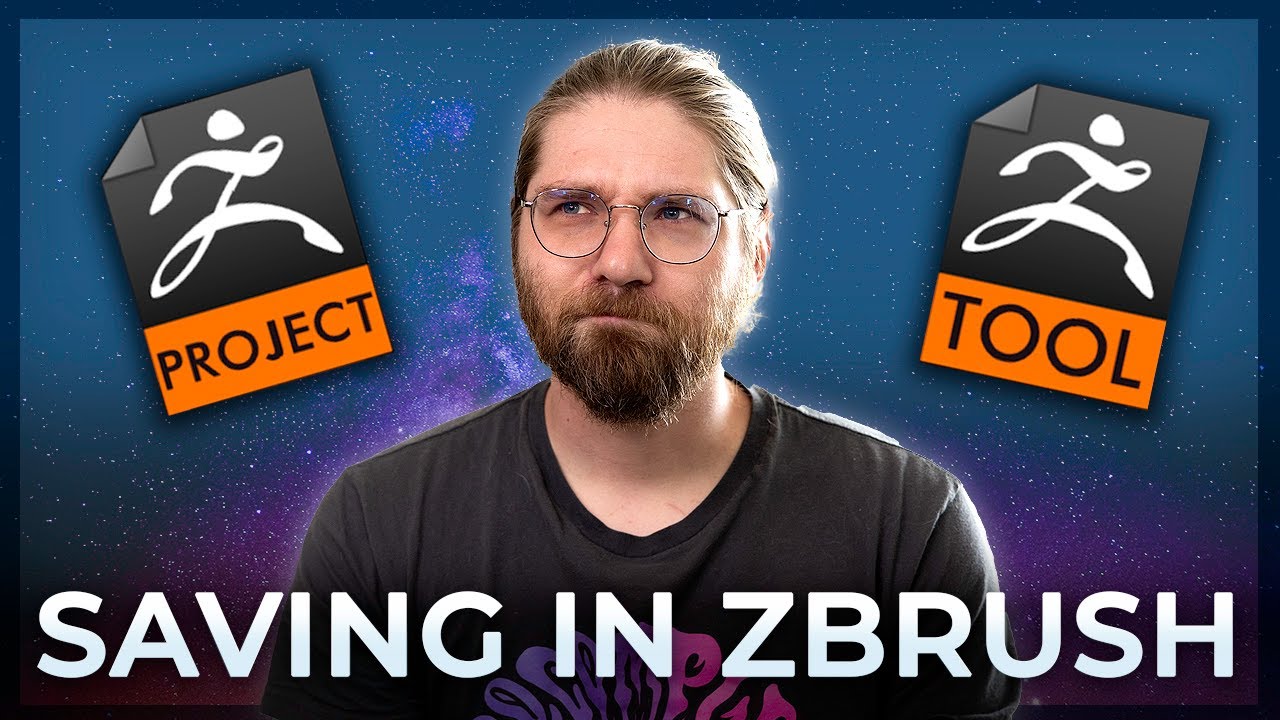 how to save project in zbrush