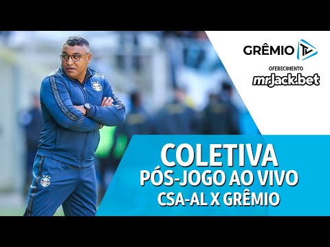 COLETIVA AO VIVO | Pós-jogo CSA-AL X Grêmio (Campeonato Brasileiro Série B 2022)