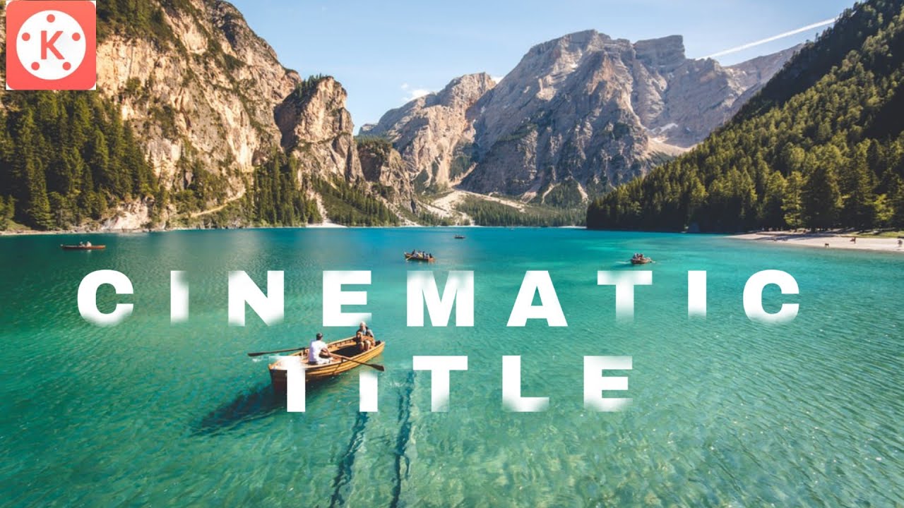 Cinematic Titles in kinemaster | How To Make A Cinematic Intro In Kinemaster | Tutorial