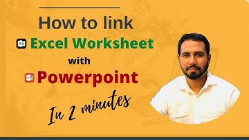 How to link "Excel with MS Word & Powerpoint"