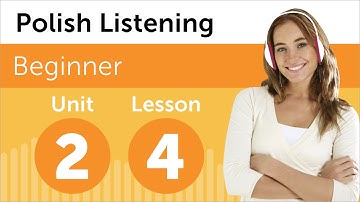 Polish Listening Practice - Talking About Your Schedule in Polish