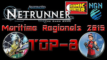 Netrunner Atlantic Regionals Top 8-1 - Near-Earth Hub vs Leela