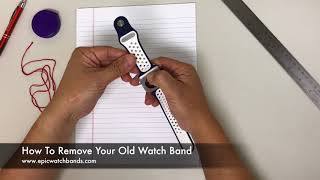 How To Remove Your Old Apple Watch Band