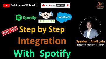 Part 2: Integration With Spotify |  Salesforce Project |  LWC Project #salesforce #integration